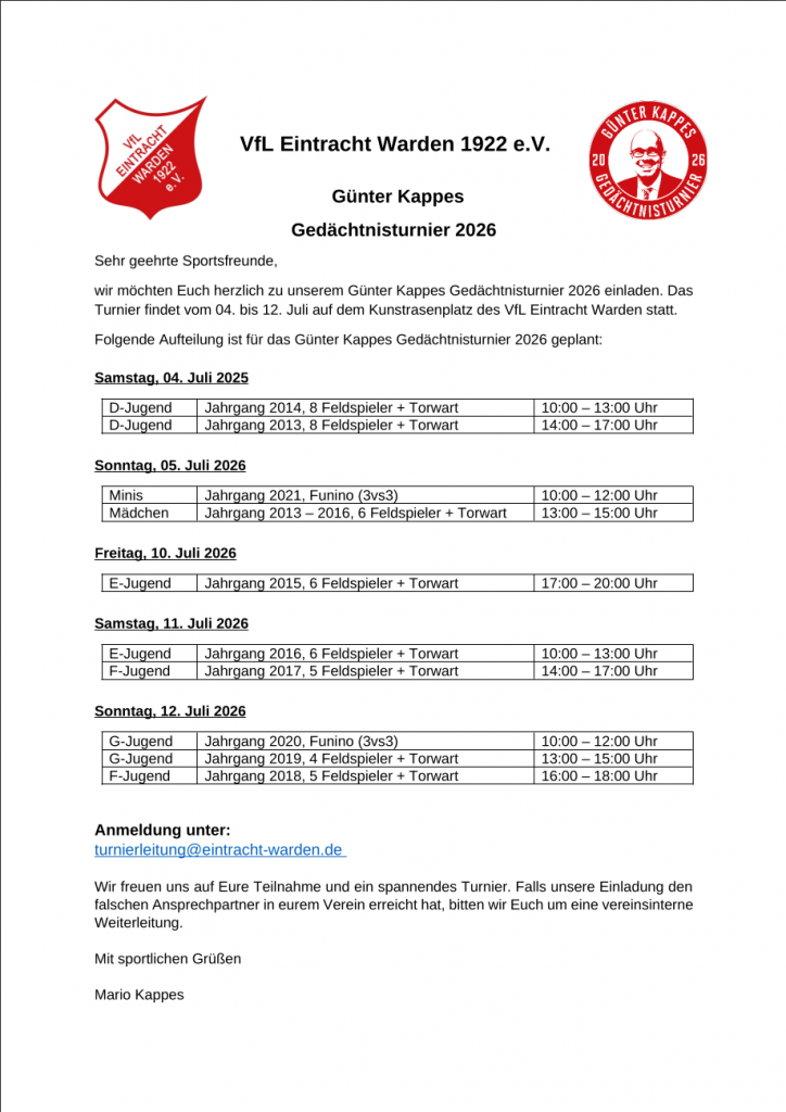 Schnell sein und zum GKGT 2026 anmelden!