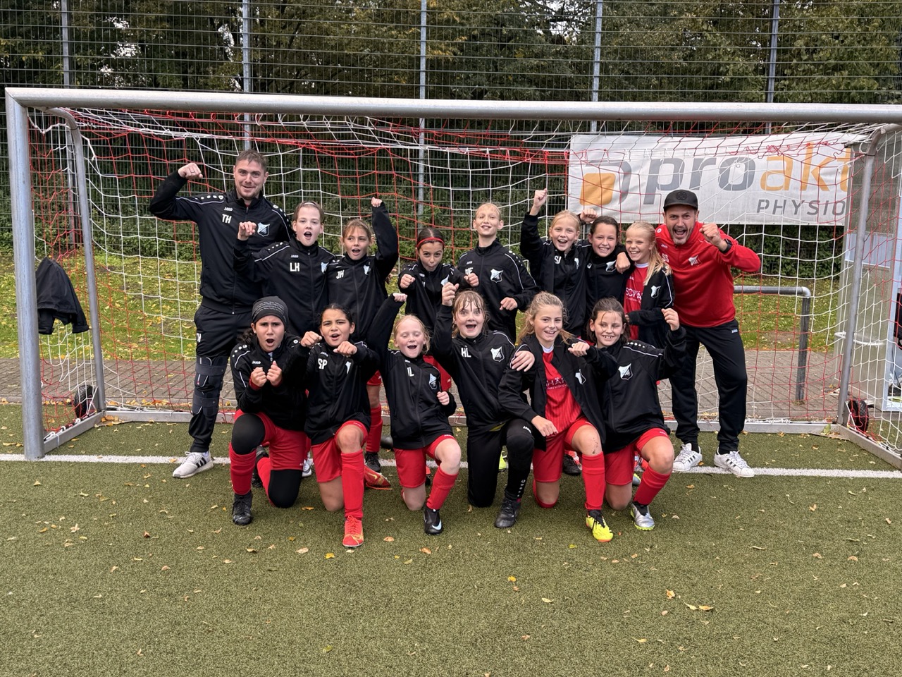Eintracht Warden U13 Juniorinnen sind Herbstmeister