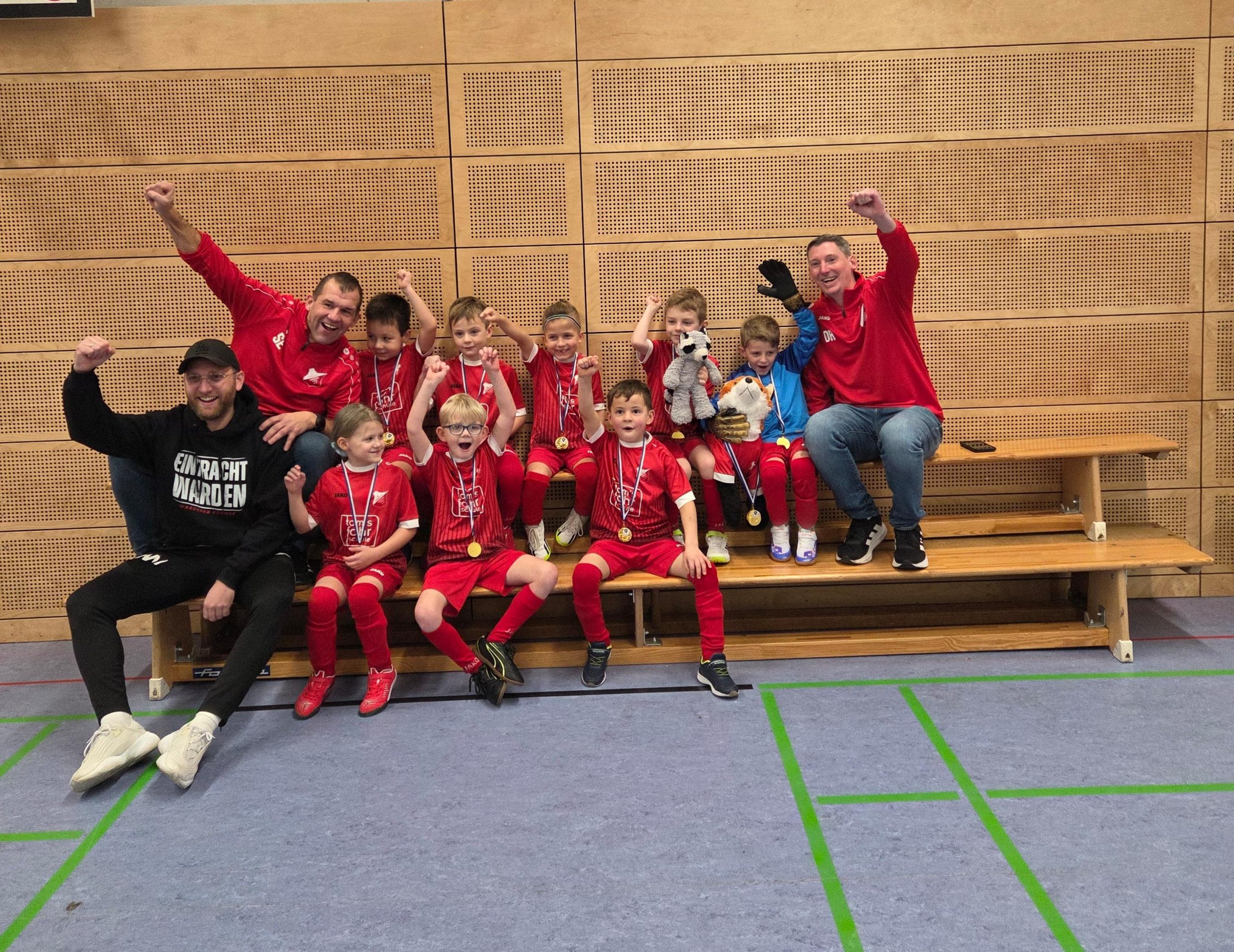 Ohne Gegentor! Wardener Füchse 2019er (U7) Turniersieger beim Sparkassen Cup des JFC Alsdorf!