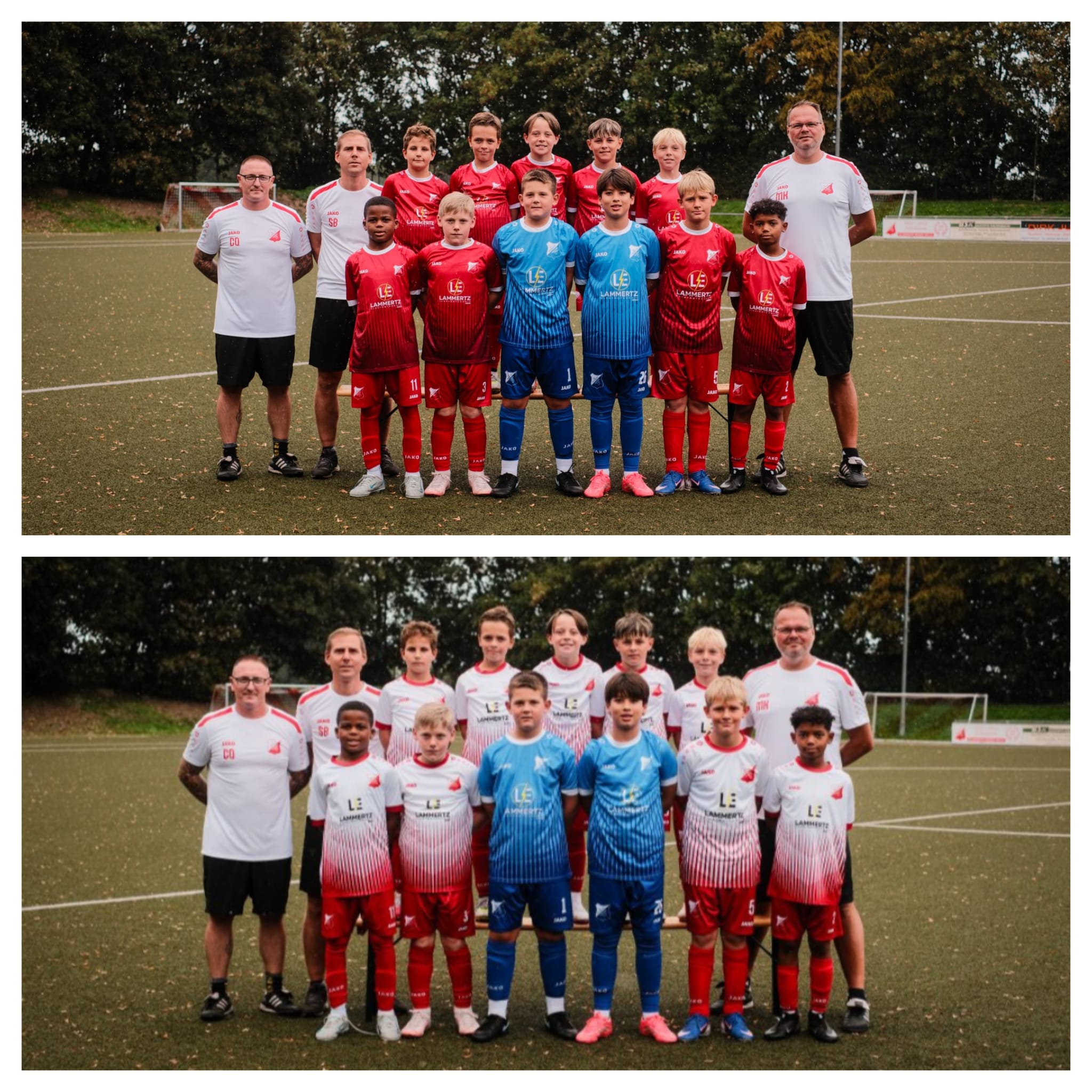 Frischer Look für die neue Spielzeit: Die neuen Trikots der Wardener Haie U11-1 sind da!