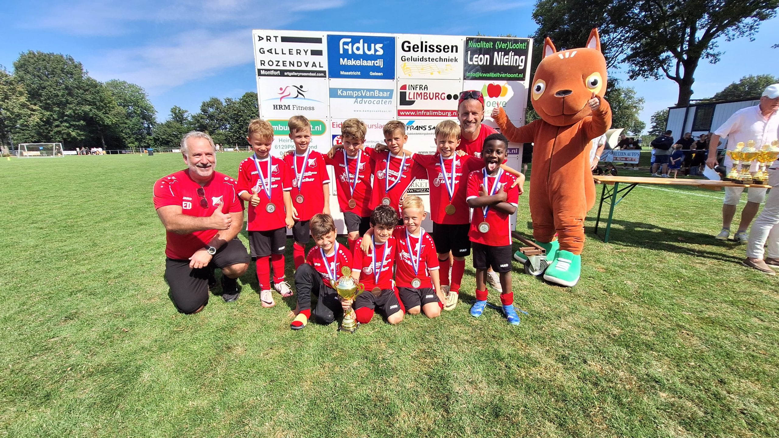 Turniersieg in Urmond (Niederlande). 2017er Panther spielen groß auf.