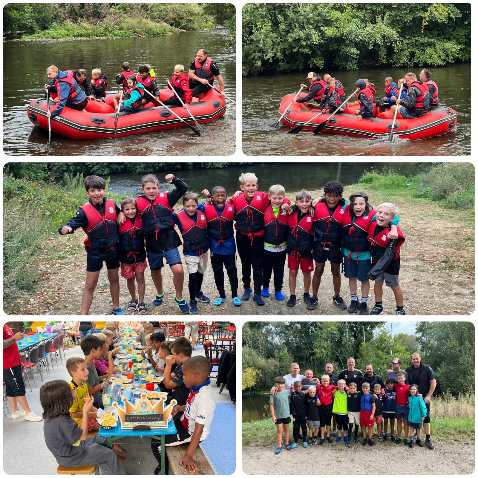 Mannschaftsausflug der U10-1: Abenteuer, Teamgeist und jede Menge Spaß bei unseren Haien!