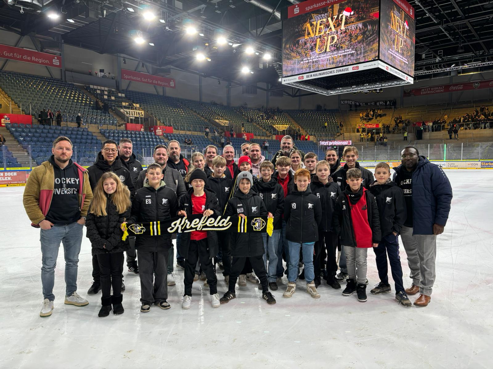 Eintracht Warden meets Krefeld Pinguine