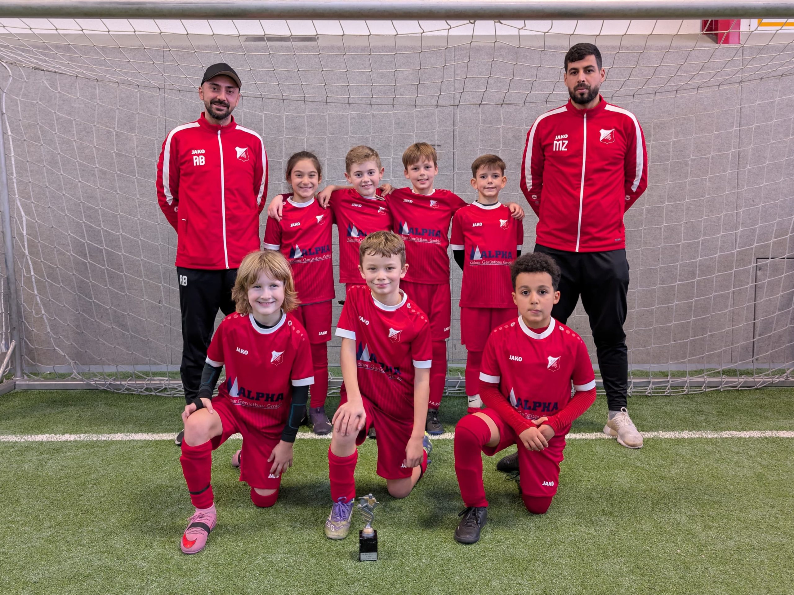 Panther (U9-1) holen verdienten 2. Platz beim Uwe-Müller-Wintercup in Wenau