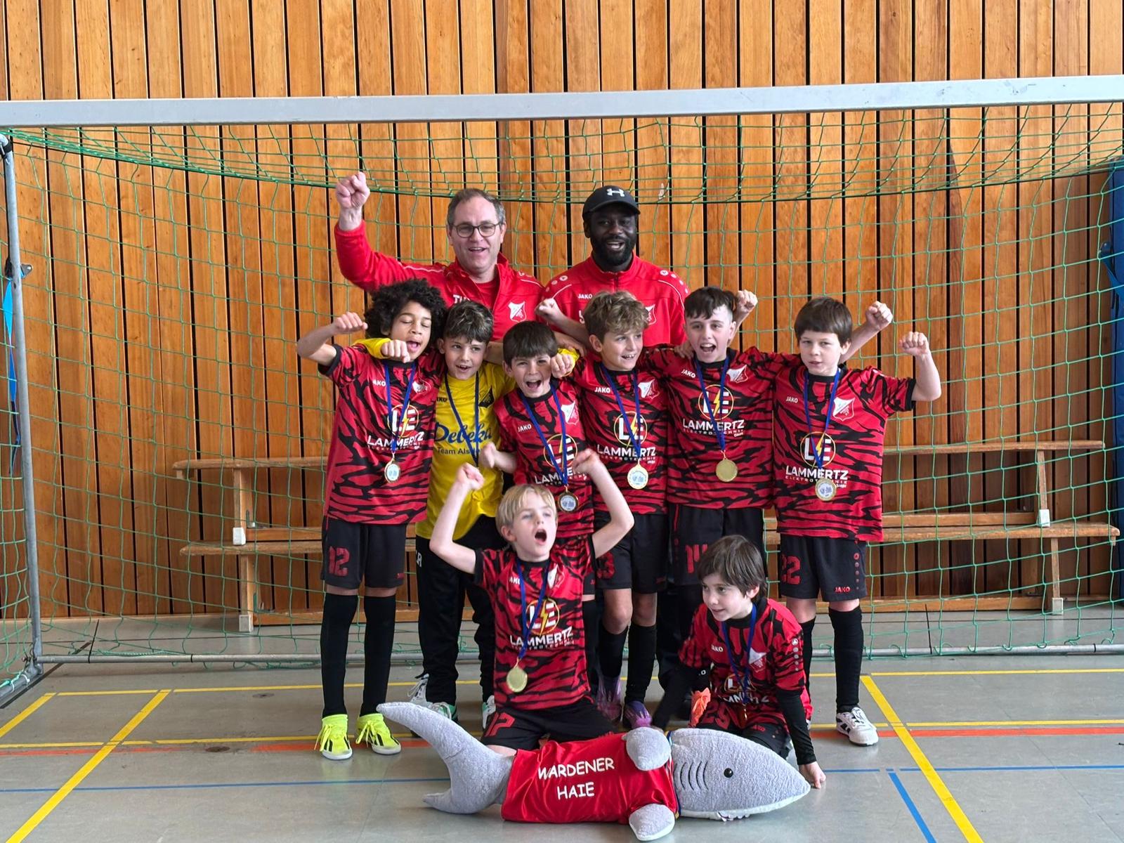 U10-2 der Eintracht Warden holt starken 2. Platz in Herzogenrath