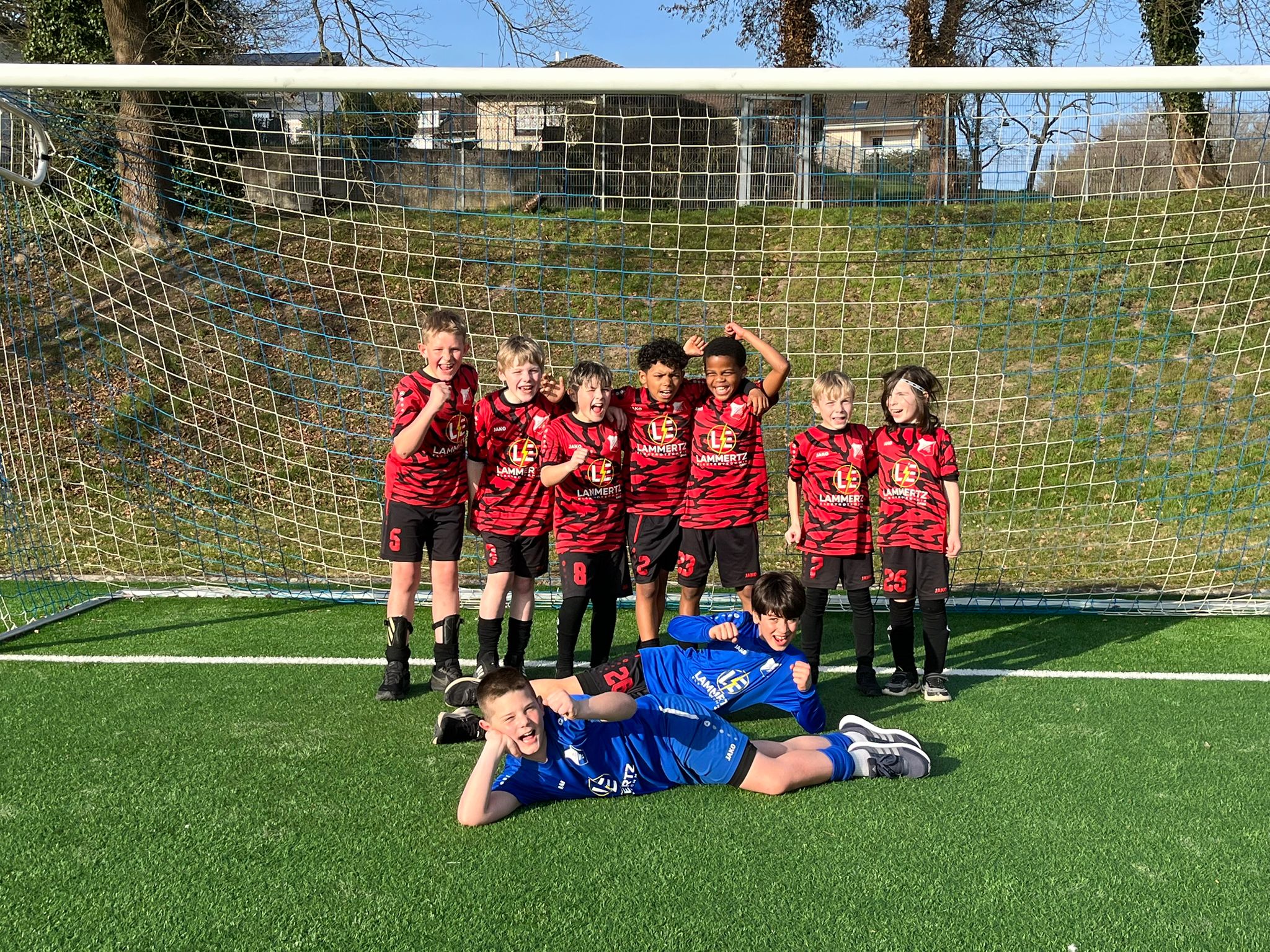 Wardener Haie (U10-1) beißen sich beim Leistungsvergleich des SSV Kaldauen zum Sieg.