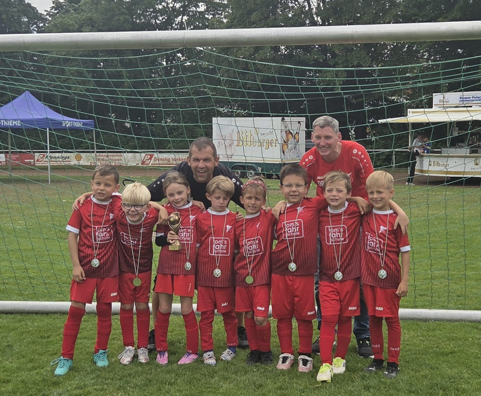 Wardener Füchse 2019er (U7) holen den 3.Platz beim Sommercup in Baesweiler