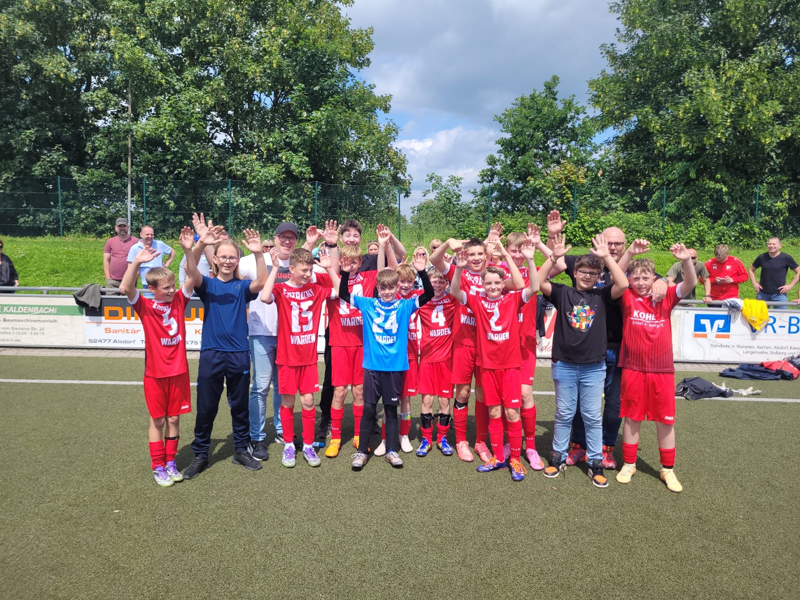 U13-2 feiert erneuten Staffelsieg!