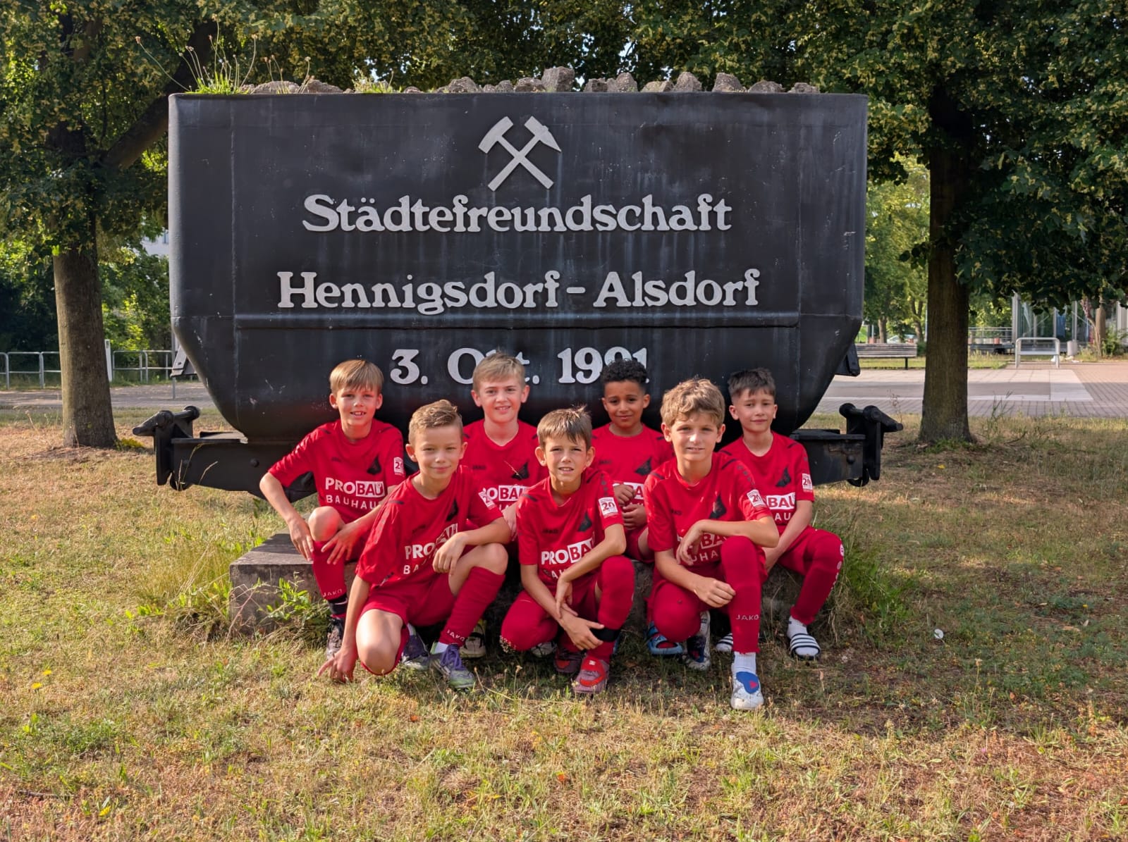 Berlin, Berlin – Die Panther (U9-1) auf großer Abschlussfahrt zum 2. U9 Rising Stars Cup