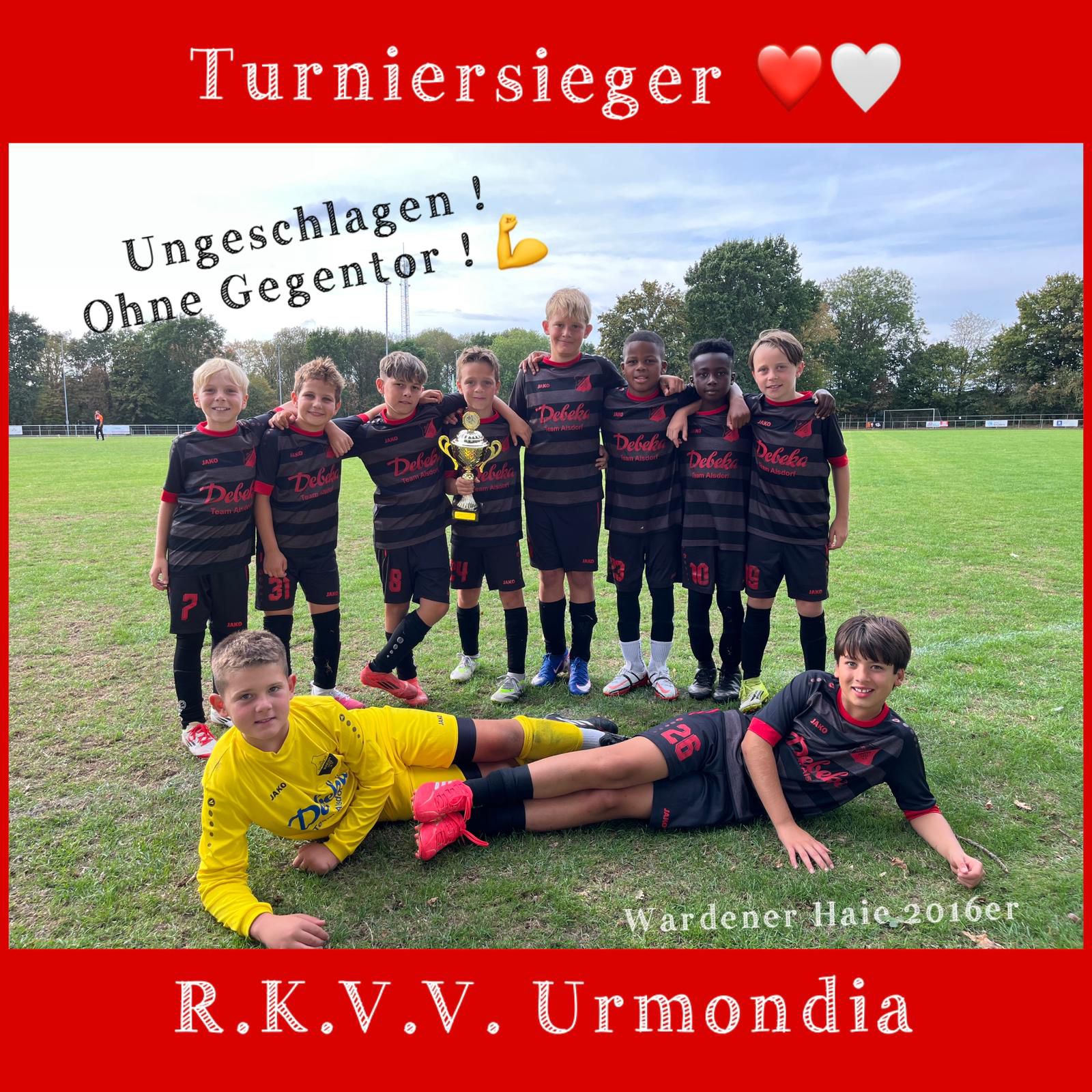 Starkes Turnierwochenende der U11-1 von Eintracht Warden