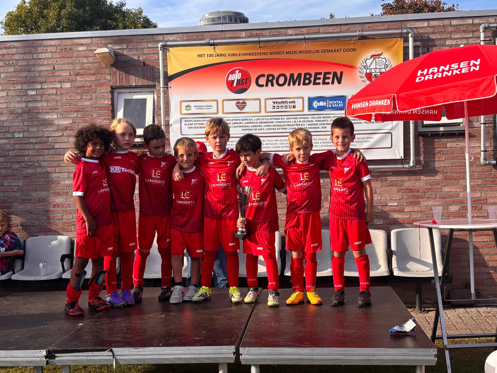 Turniersieg beim 100-jährigen Jubiläumsturnier des VV DVO in den Niederlanden! U7 überzeugt erneut