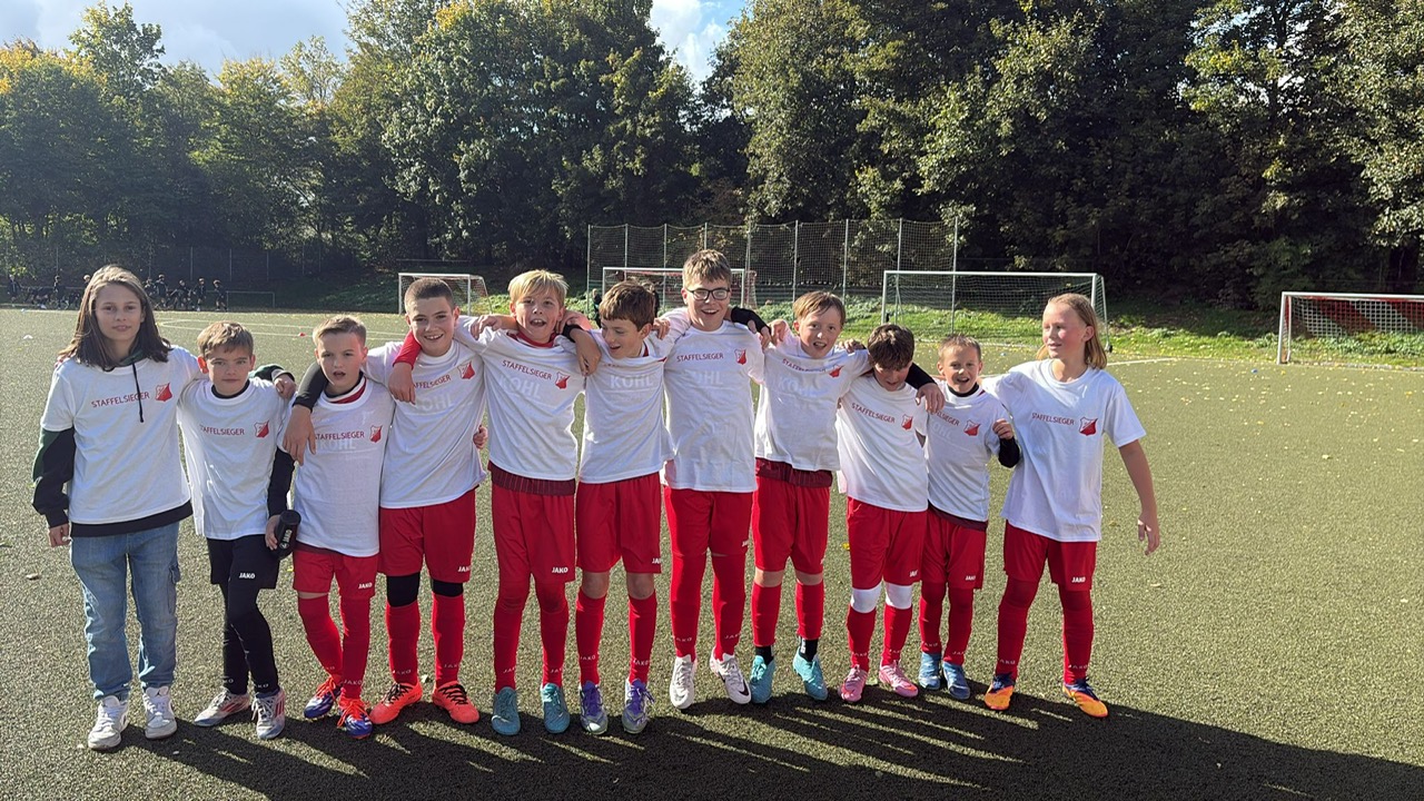 U13-2 feiert souveränen Staffelsieg