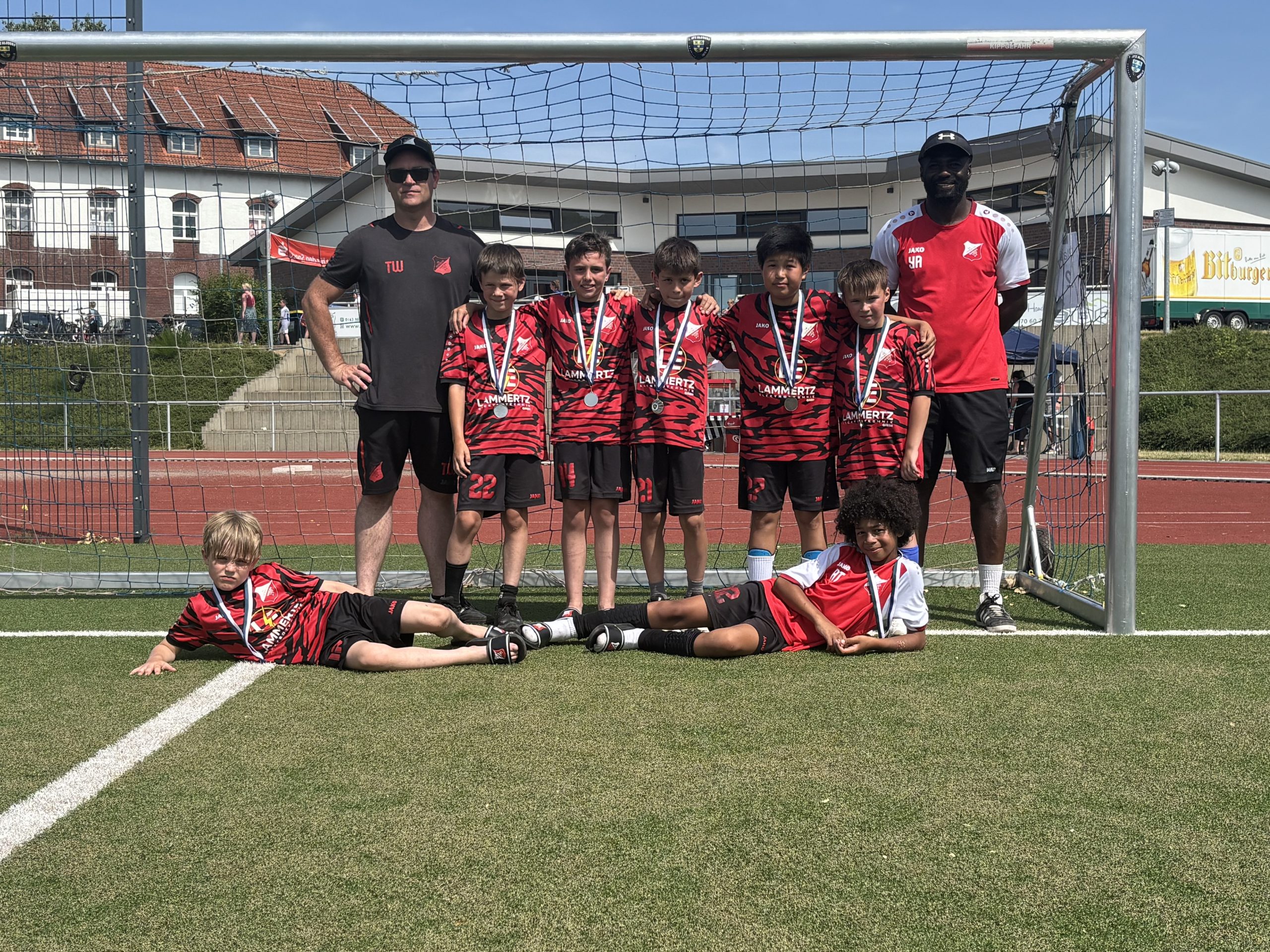 VfL Eintracht Warden (U10-2) überzeugt beim Benefizturnier in Alsdorf